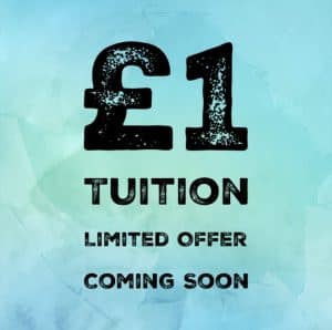 £1 tuition offer